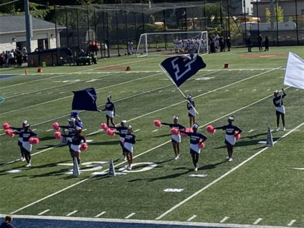 Cheer team halftime show 10/8